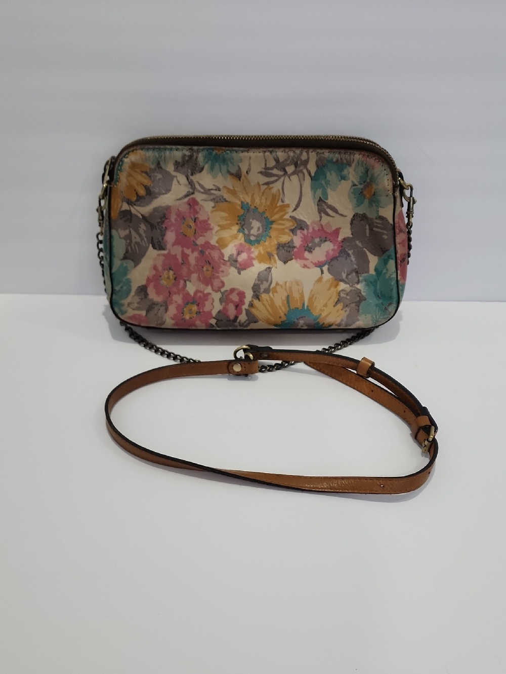Patricia Nash Chambery Firsy Bloom Crossbody Bag - Picture 7 of 14